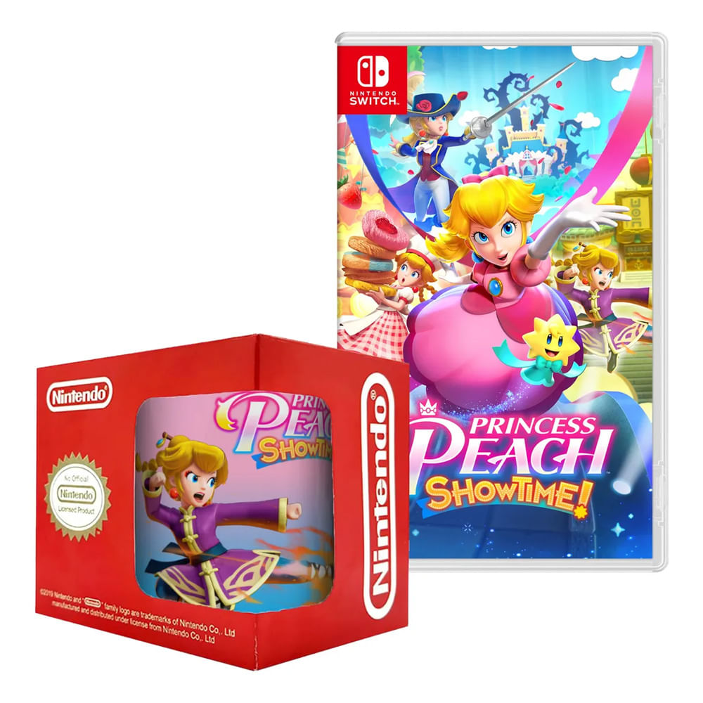 Princess Peach Showtime + Taza