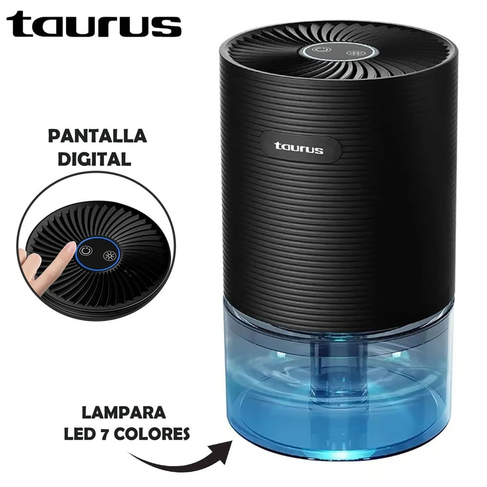 Deshumedecedor Portátil Taurus Mod DH-250 Deshumedecedor Portátil Taurus Mod DH-250