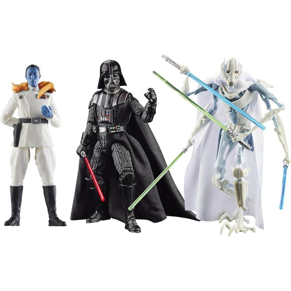 Star Wars Series Villanos: set de 3 figuras de acción coleccionables Star Wars Series Villanos: set de 3 figuras de acción coleccionables