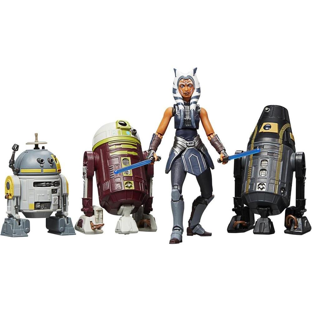 STAR WARS Vintage Collection: Ahsoka & Droids, Pack de 4 Figuras STAR WARS Vintage Collection: Ahsoka & Droids, Pack de 4 Figuras