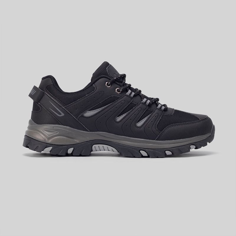 Zapatillas De Trekking Para Hombre - Color Negro, Ligeras, Transpirables, Ideales Para Senderismo Y Diario