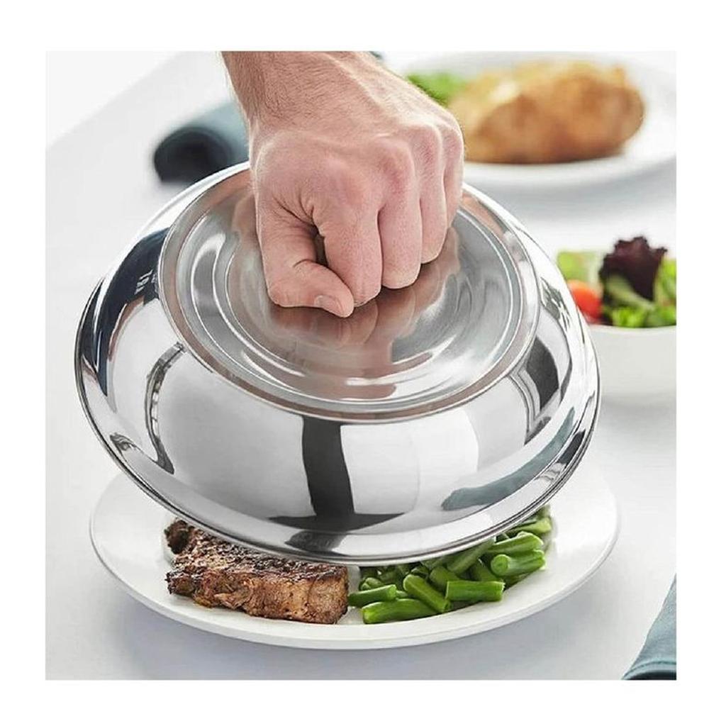 Campana para Plato TRAMONTINA  Ace. Inox. 28 cm