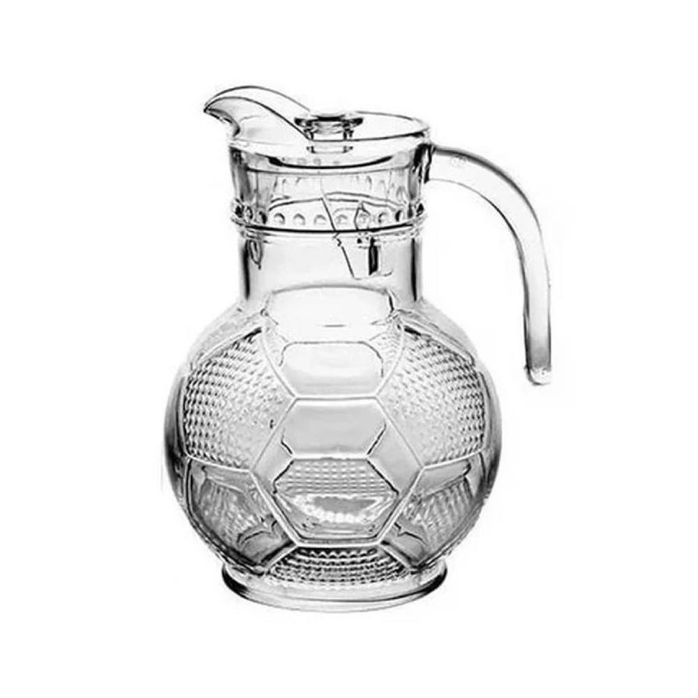 set 6 vasos con Jarra fufbolera Elegante
