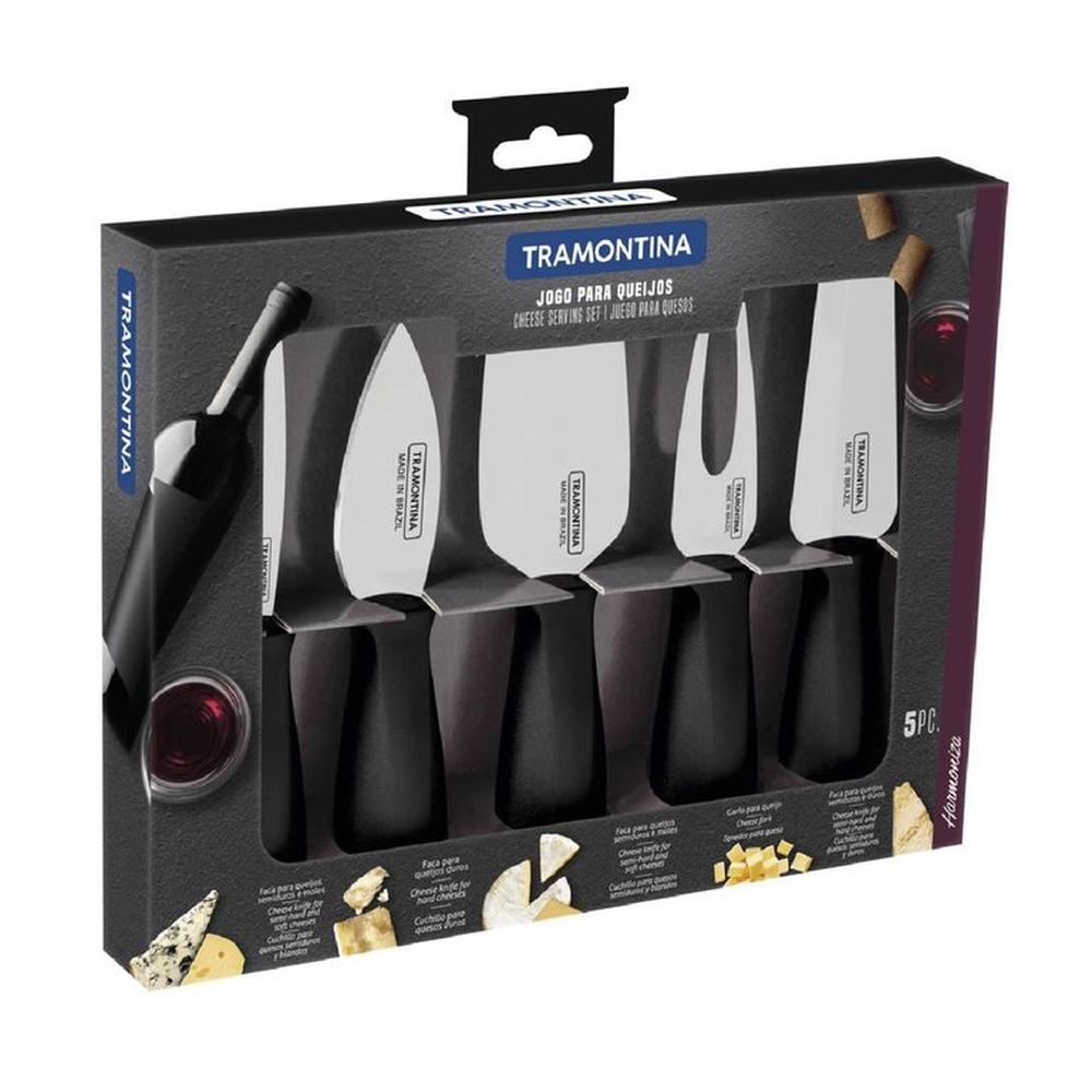 Juego para queso TRAMONTINA de 5 PZ
