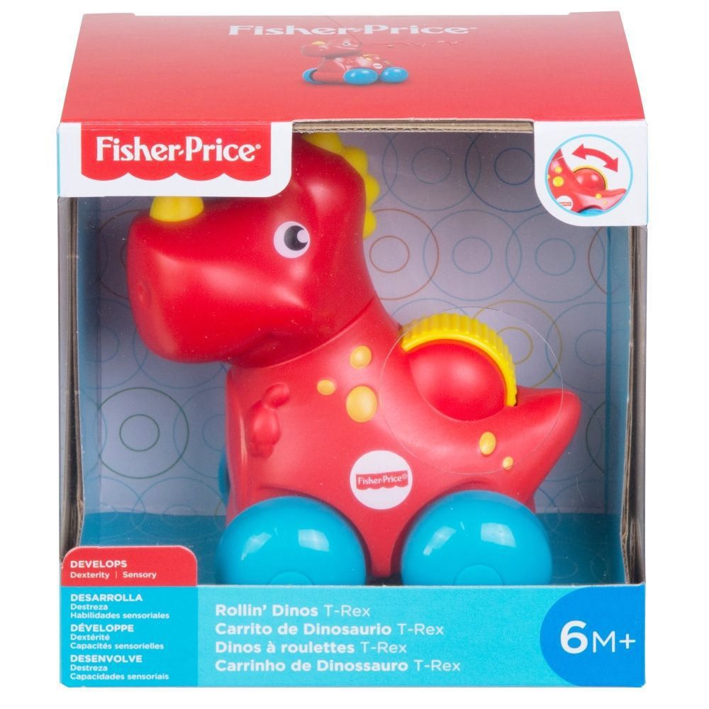 carrito fisher price rojo