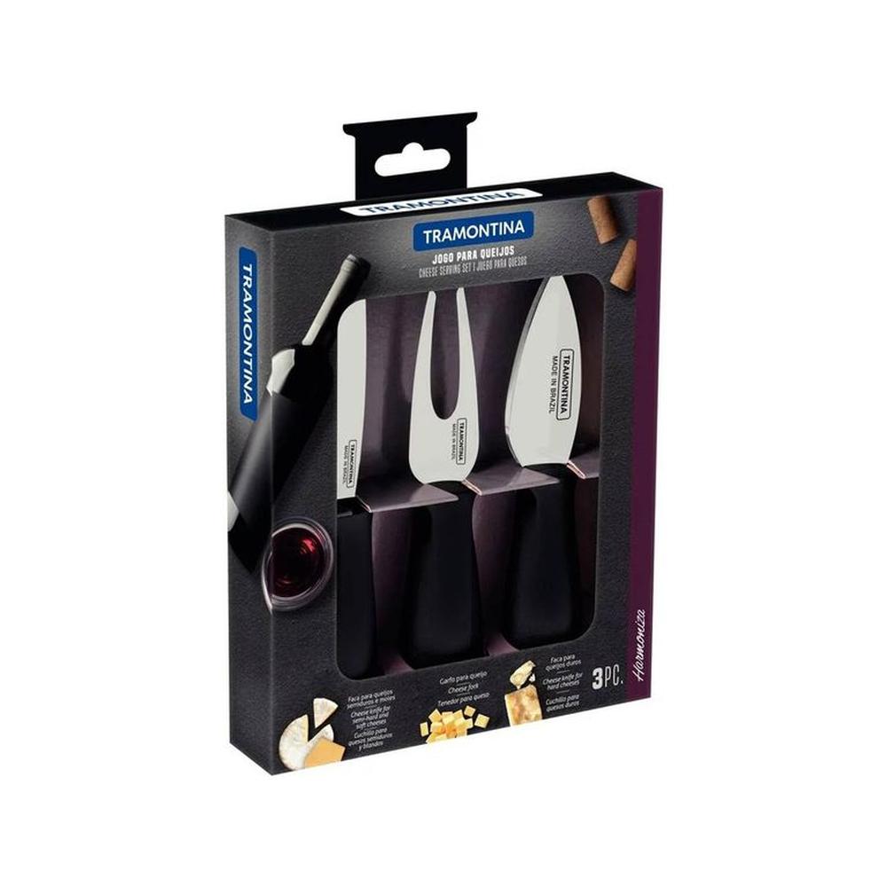 Juego para queso TRAMONTINA de 3 PZ