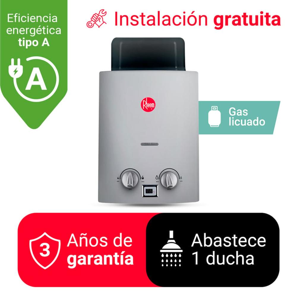 TERMA A GAS 5.5 L RHEEM GLP
