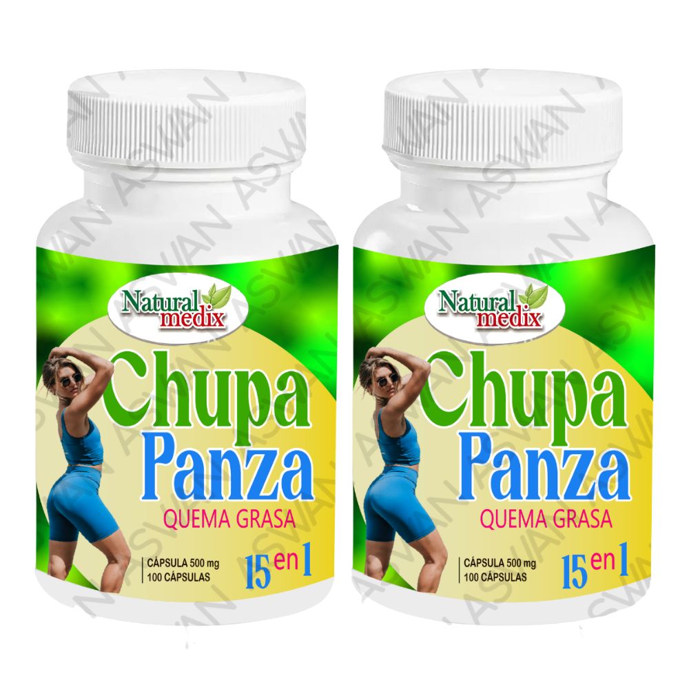 Pack De 2 Chupa Panza 100 Capsulas - Natural Medix