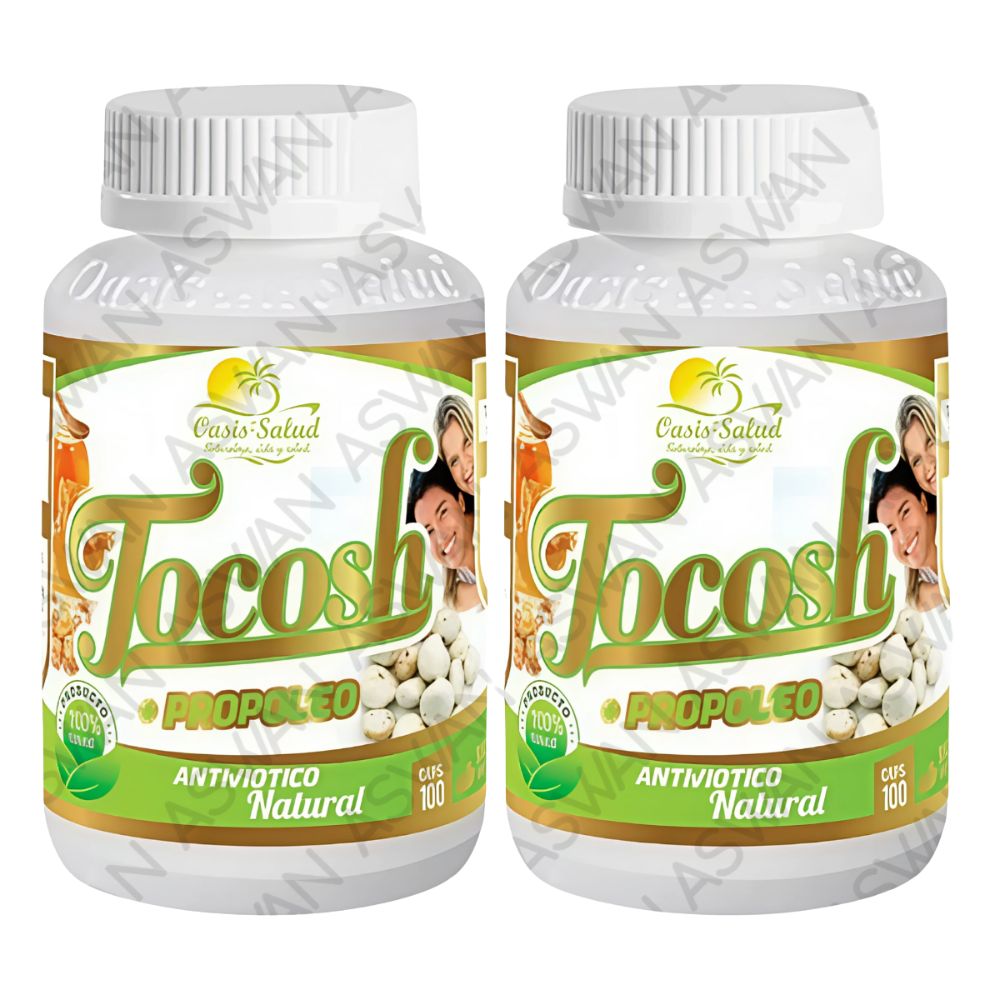 Pack De 2 Tocosh + Propoleo 100 Capsulas - Oasis De Salud
