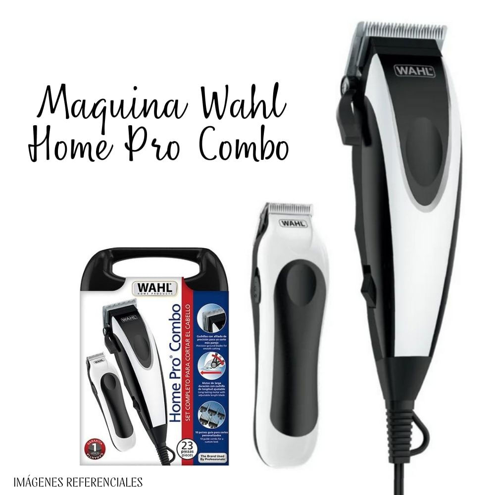 Maquina de Cabello Wahl Home Pro Combo 23 Piezas