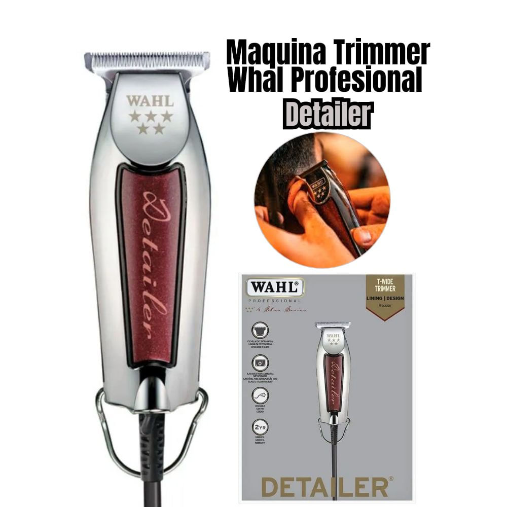 Maquina de Cortar Trimmer Wahl Profesional Detailer