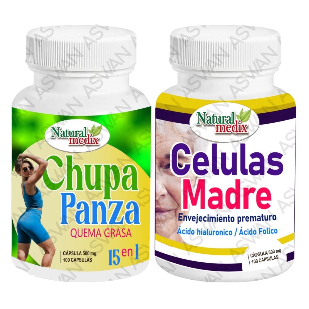 Pack Chupa Panza + Células Madre 100 Cápsulas