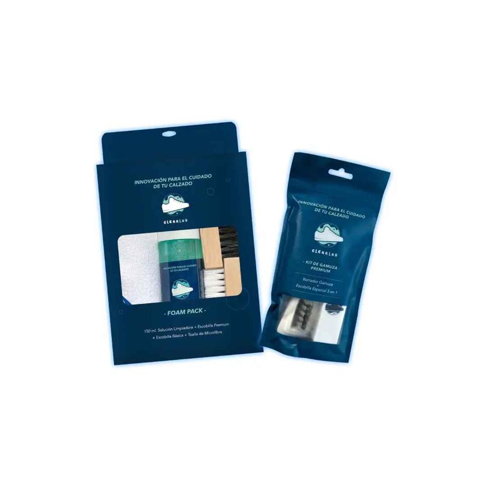 Kit de Gamuza + Foam Pack - Limpieza de Zapatillas