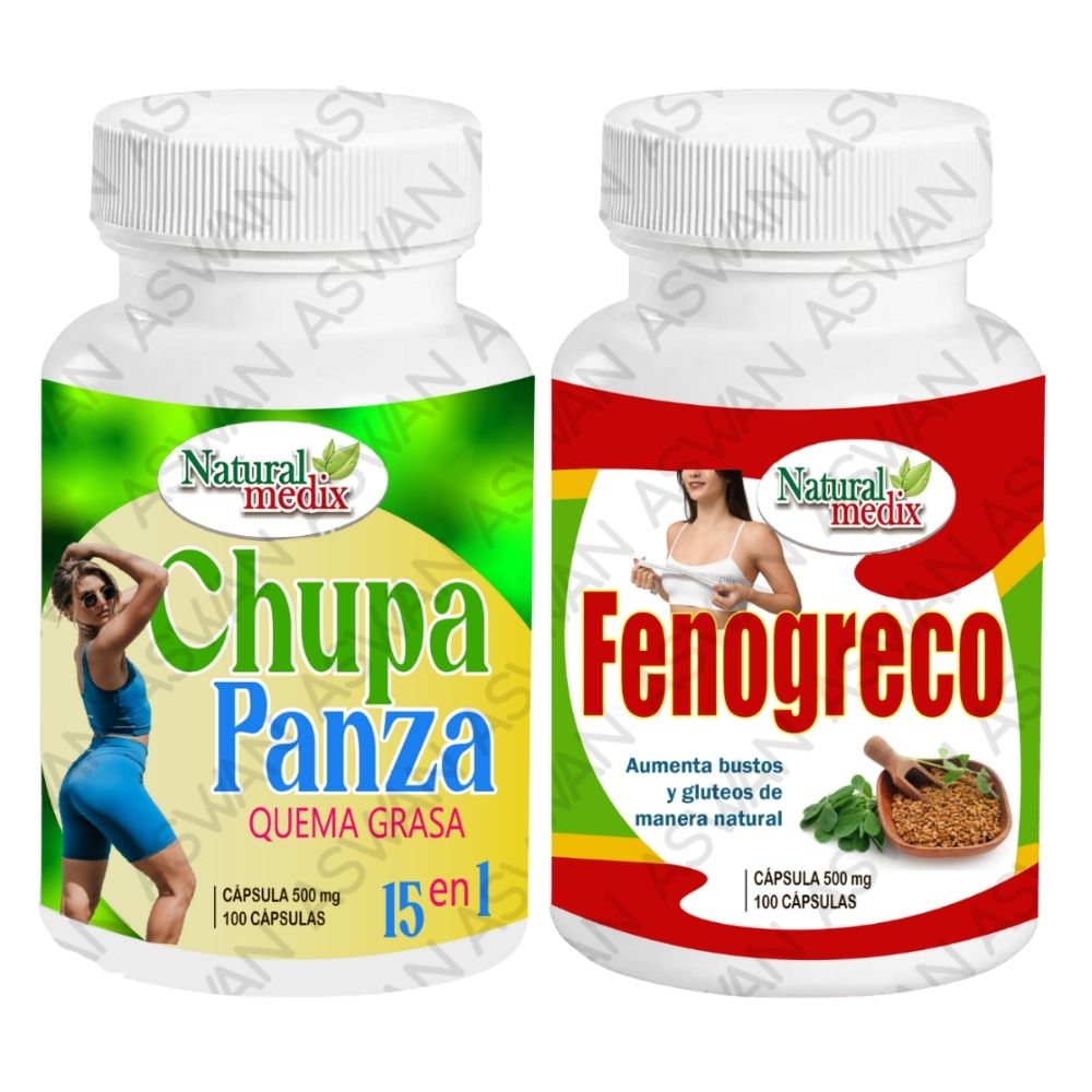 Pack Chupa Panza + Fenogreco 100 Cápsulas