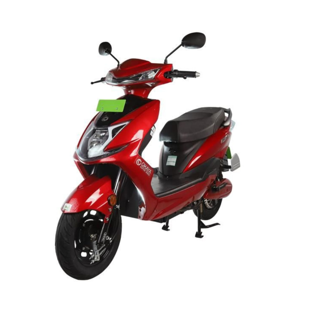 Moto Eléctrica Okaya FAAST F2T Motor 2500W Batería removible LFP 72V 30AH - rojo