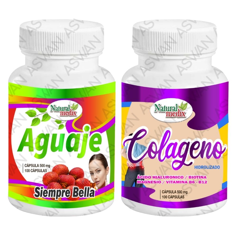 Pack Aguaje Siempre Bella + Colágeno 100 Cápsulas