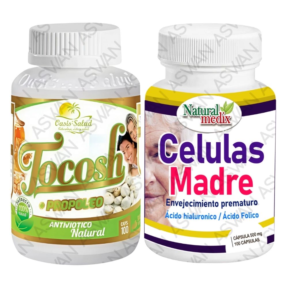 Pack Tocosh + Células Madre 100 Cápsulas