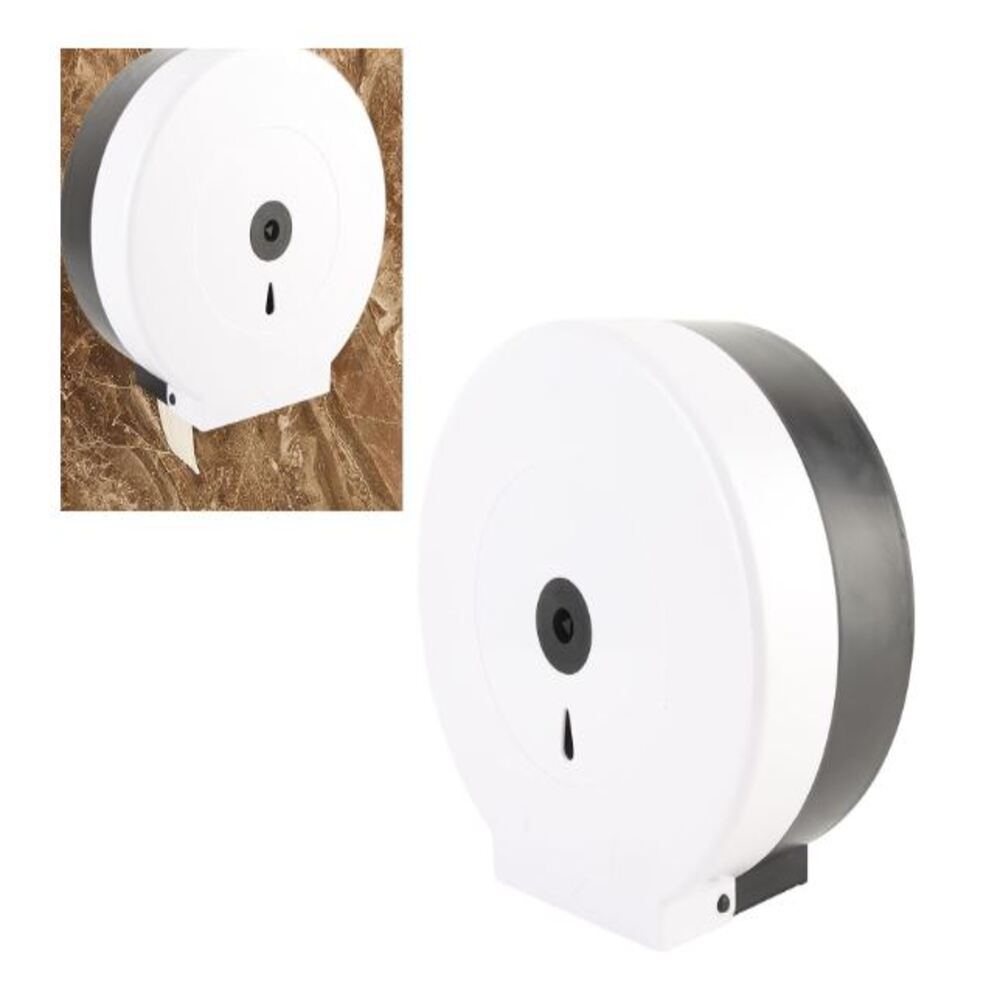 DISPENSADOR DE ROLLO DE PAPEL HIGIENICO -Blanco