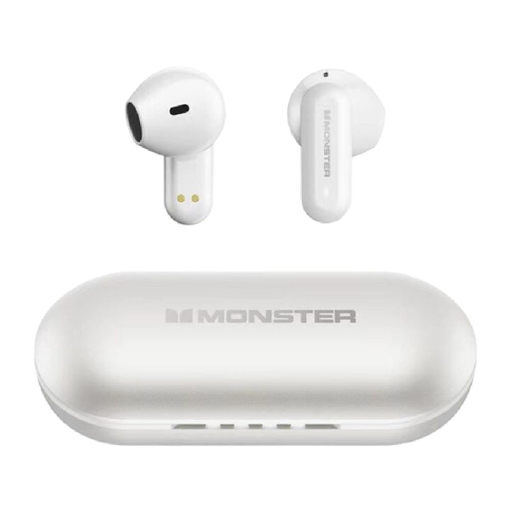 Audífonos Bluetooth Gamer Monster XKT25 Blanco