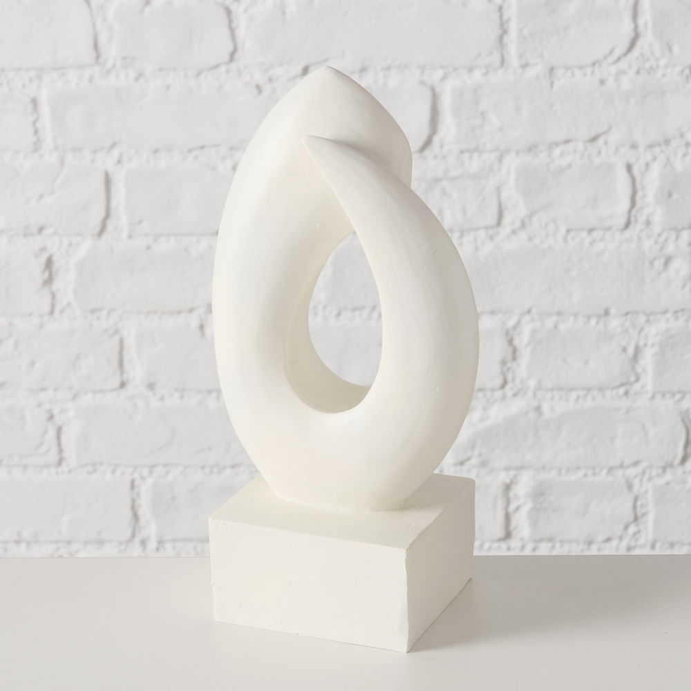 Escultura Blanca 26 Cm