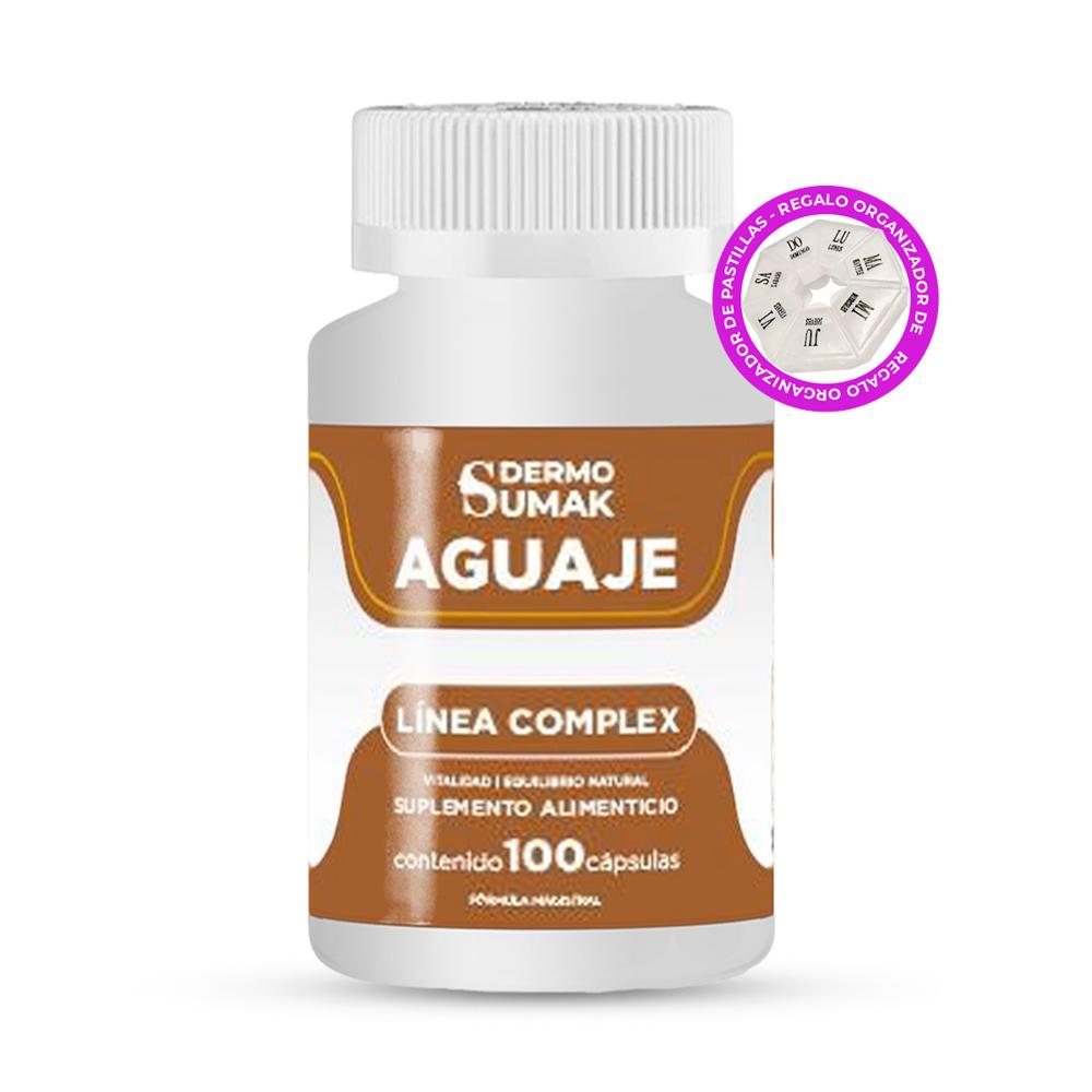 Aguaje Complex 400Mg - 100 Cap - Dermo Sumak + Regalo Pastillero