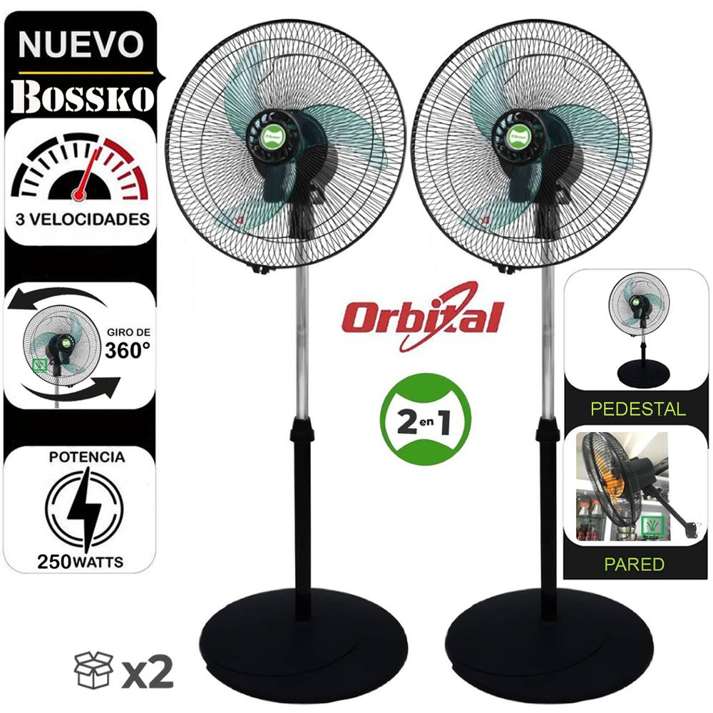 Ventilador Orbital 2 en 1 BK-8223VO De 16 "" 250W caja de 2U