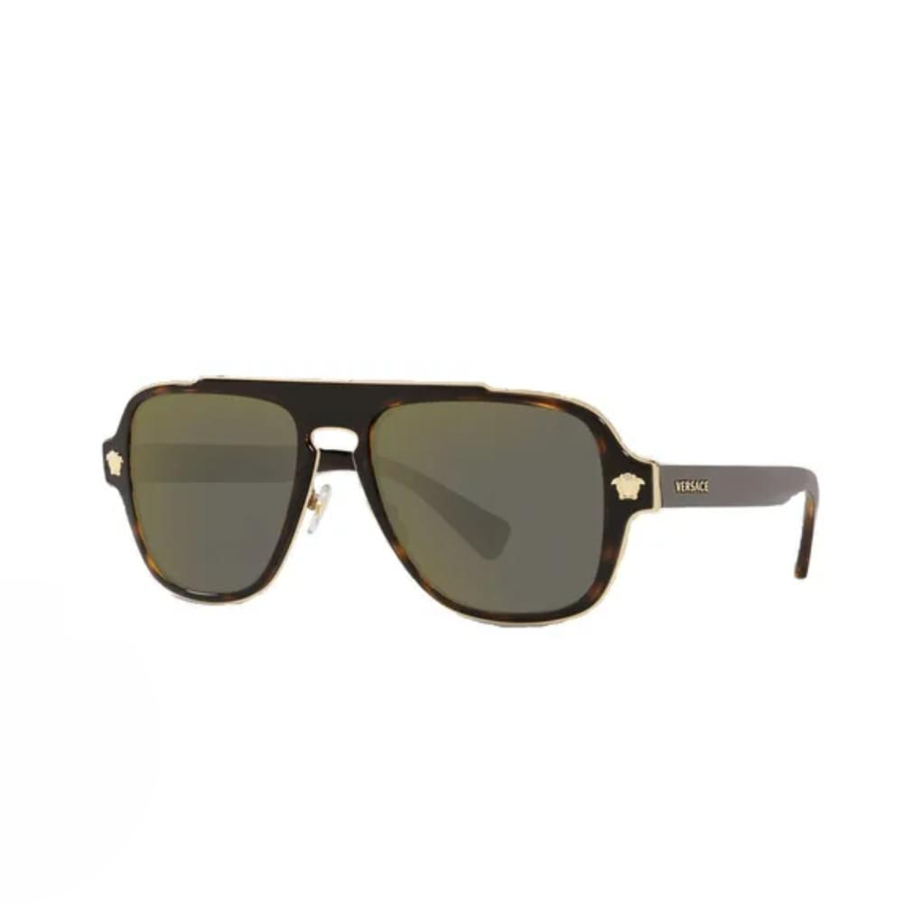 Lentes De Sol Polarizado Mujer Ve2199 1252La 56 Versace - 1030791