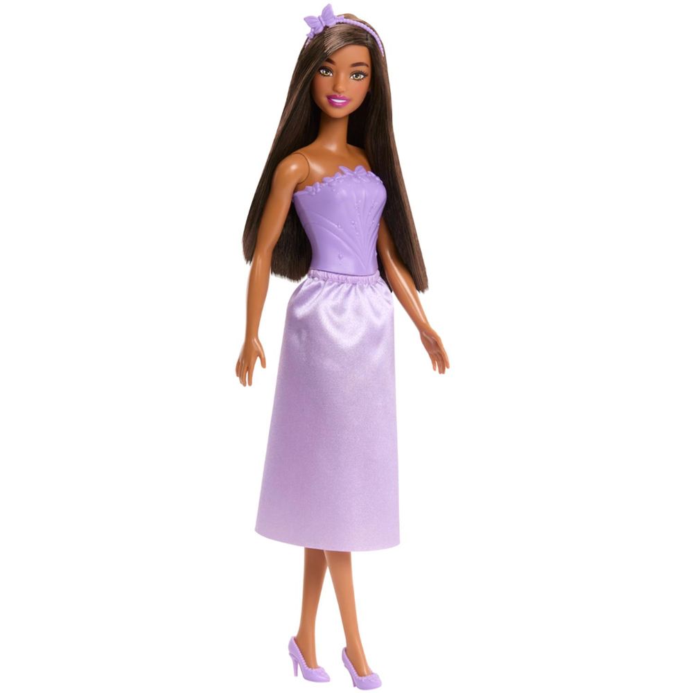 Muñeca Barbie Doncella Vestido Morado Oechsle - Main Image