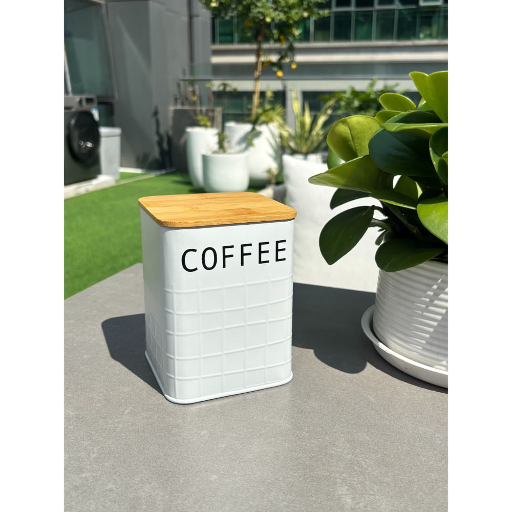 Contenedor Café Metal 13 Cm