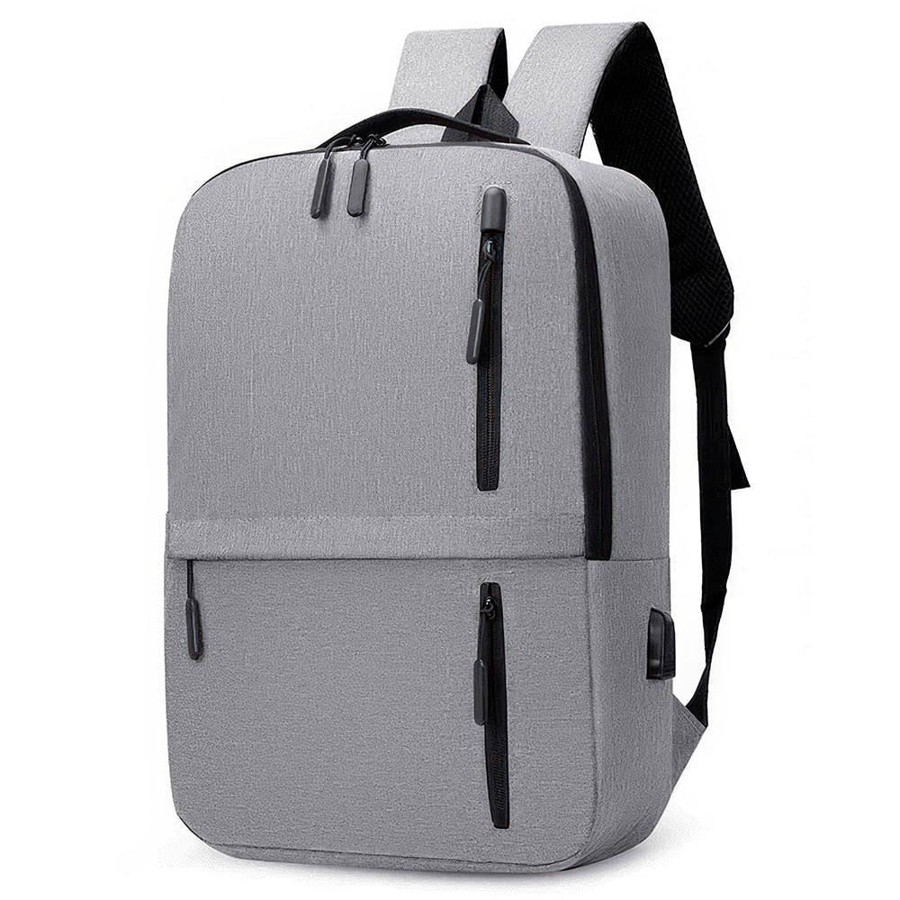 Mochila Para Laptop Hasta 15.6, Kaeroshy, Dorian - Gris