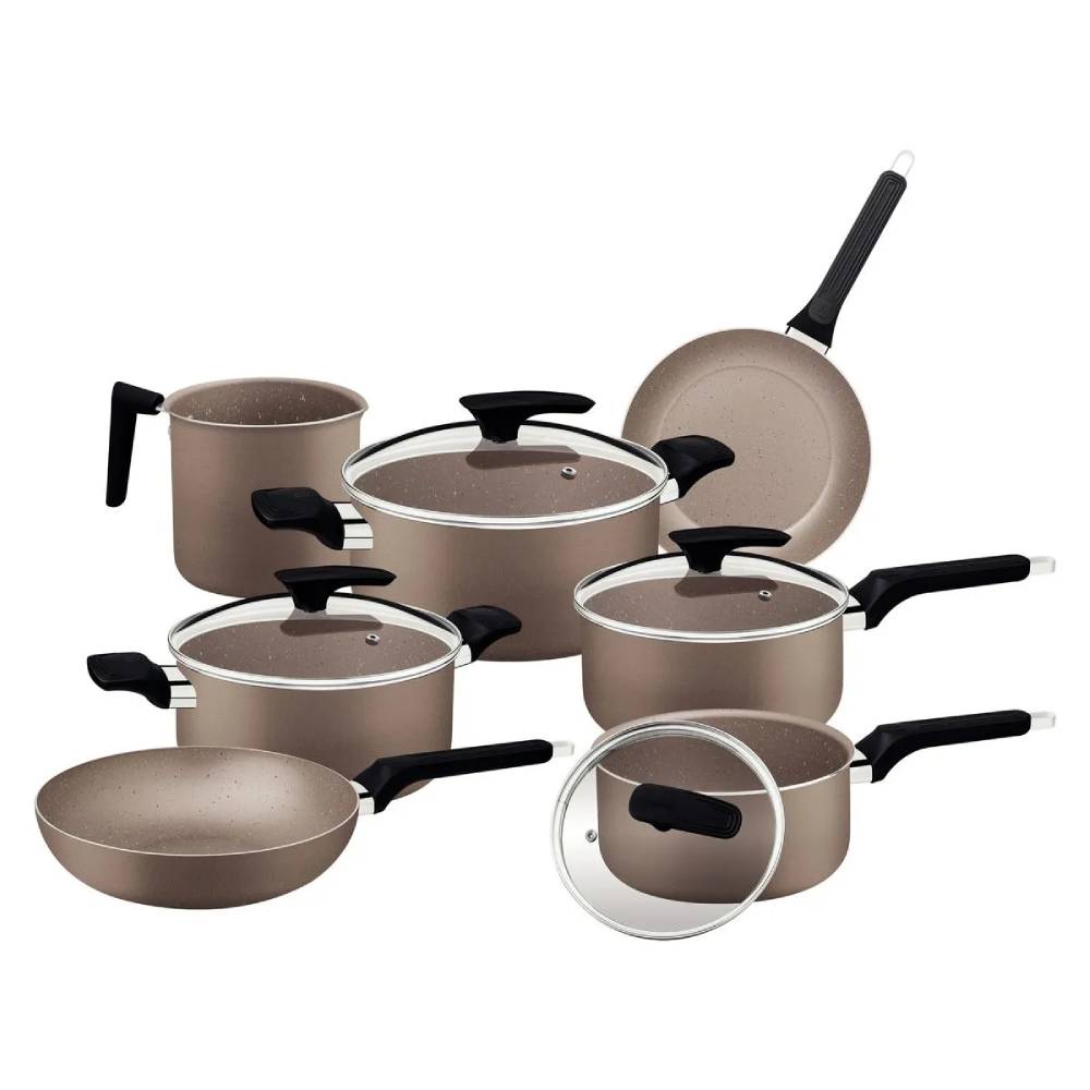 Juego de Ollas Tramontina Milazzo x7 piezas -28599/462