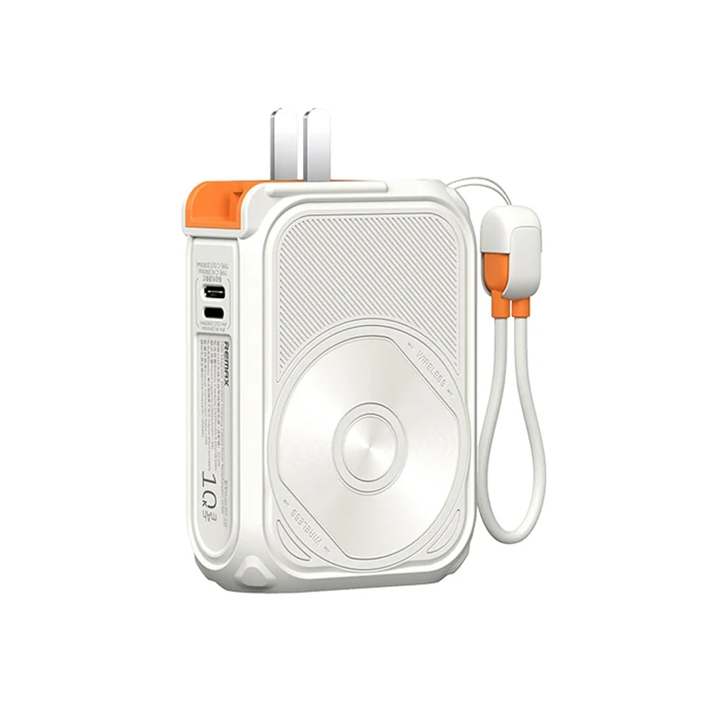 Power Bank Titan Charge BLANCO REMAX 10000mAh MagSafe con Carga Rápida ...