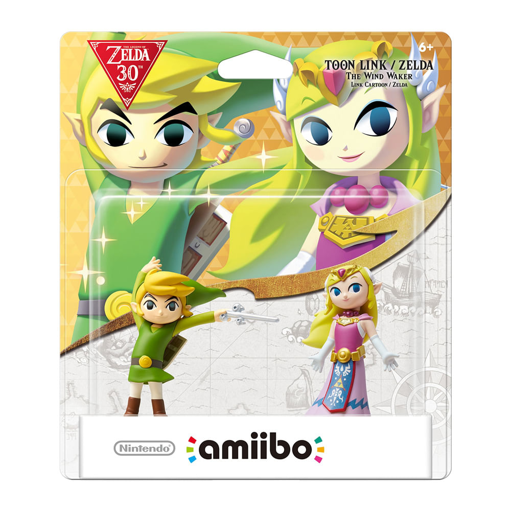 AMIIBO TOON LINK/ZELDA THE WIND WAKER NINTENDO SWITCH