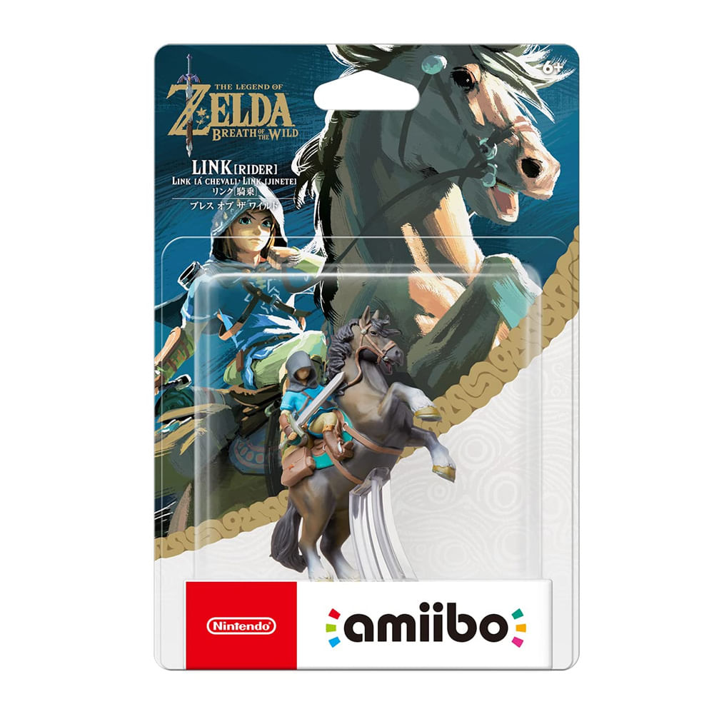 AMIIBO LINK JINETE BEATH OF THE WILD NINTENDO SWITCH