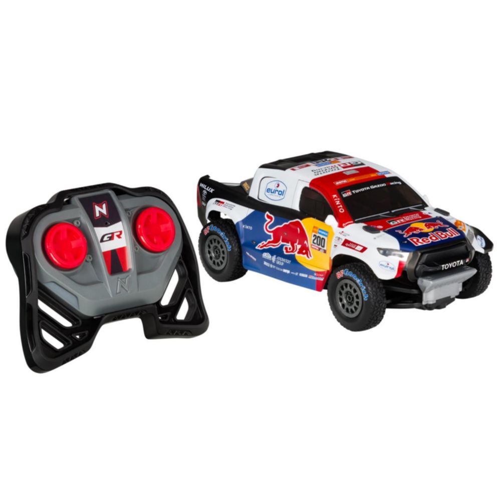 Carro Nikko Rc 1:18 Night Mode Toyota Gazoo Racing Al Attiyah