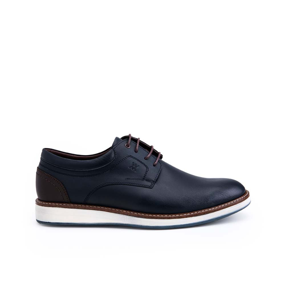 Zapato Derby Casual ANGELO-2526 AZUL Viale Homme Cuero 40 Zapato Derby Casual ANGELO-2526 AZUL Viale Homme Cuero 40
