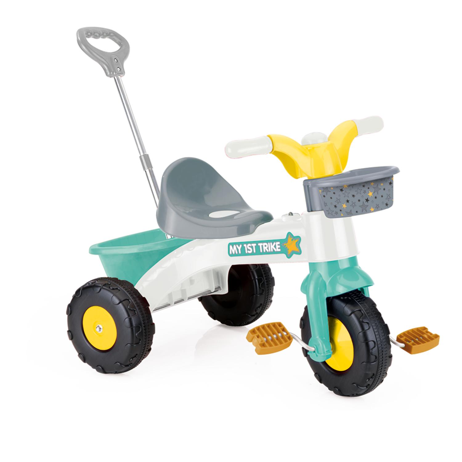 Mi Primer Triciclo Dolu Con Mango Gris Aqua