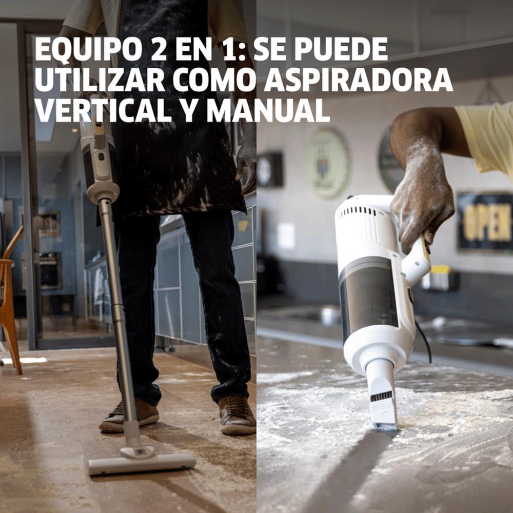 Aspiradora vertical 2 en 1 VCL2 1000W 0.5L Karcher | Oechsle - Oechsle