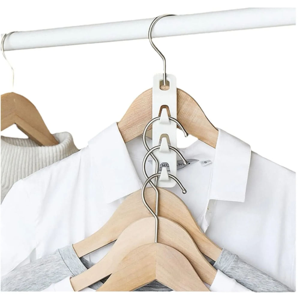 Organizador de Ganchos de Ropa pack de 04 ganchos