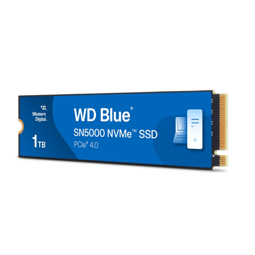 WD Blue SN5000 SSD de 500 GB M.2 - Disco duro interno de alta velocidad para un rendimiento excepci