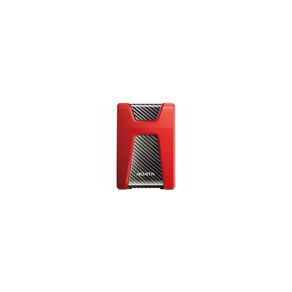 Disco Duro Externo Adata Dashdrive Hd650 – 1Tb, 2.5"", Rojo, Usb 3.2, Compatible Con Consolas