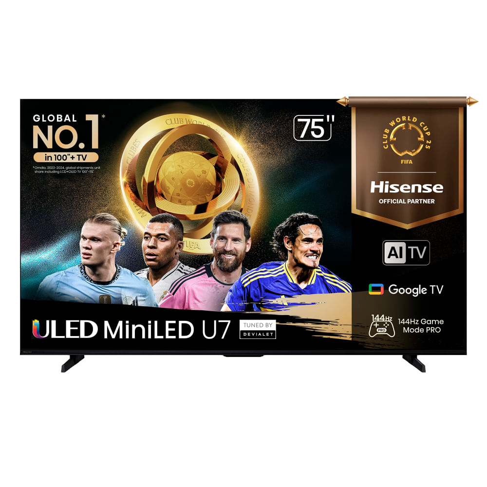 Televisor Hisense 75"" 75U7QG ULED MINILED UHD4K