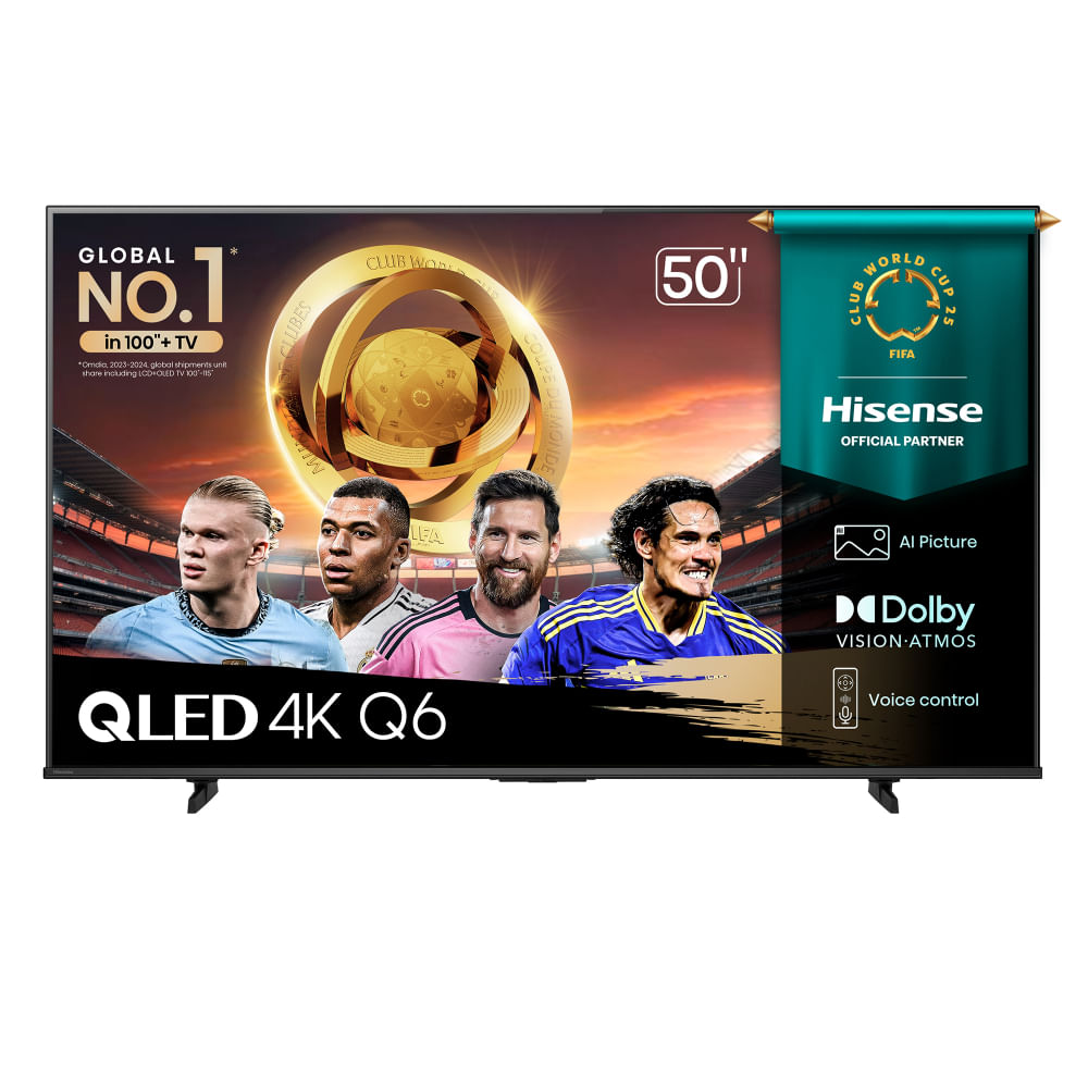 Televisor Hisense 50"" 50Q6QV QLED UHD 4K