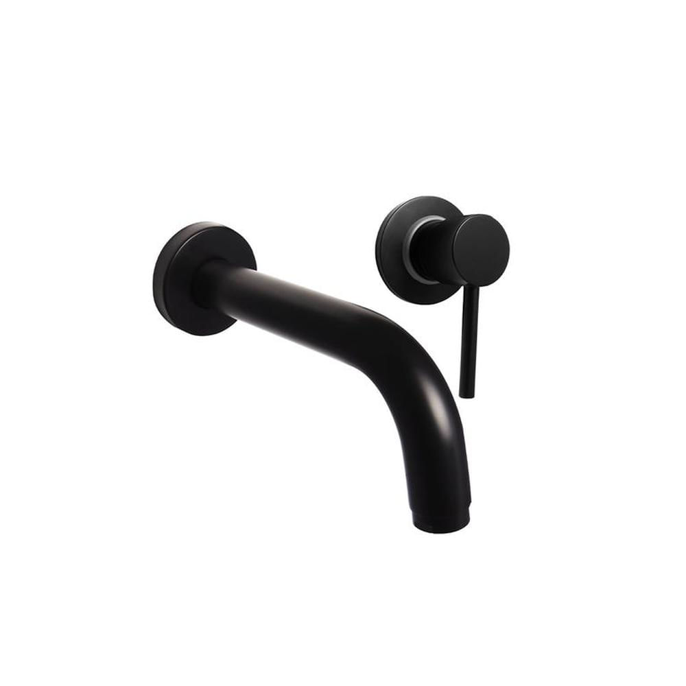 Monocomando a la pared para lavatorio lever black