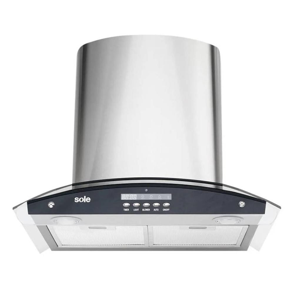 Campana Extractora SOLE TURE82CO Acero Inox