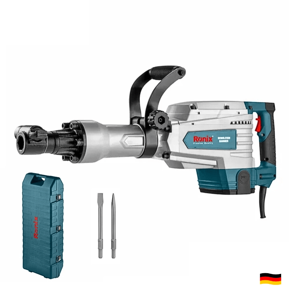 Martillo Demoledor 1600W 46J SDS HEX 16 KG RONIX 2816L Martillo Demoledor 1600W 46J SDS HEX 16 KG RONIX 2816L
