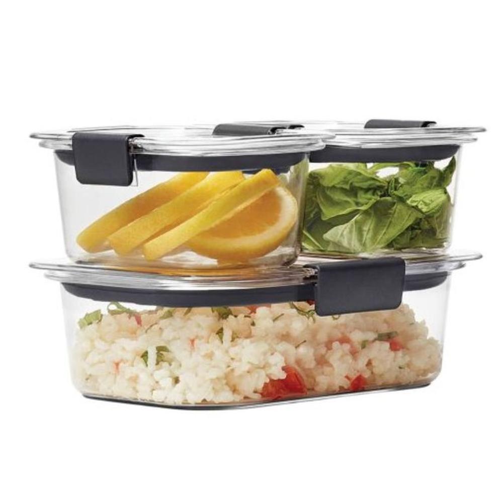 Set de 3 herméticos Rubbermaid Tritan 2025903
