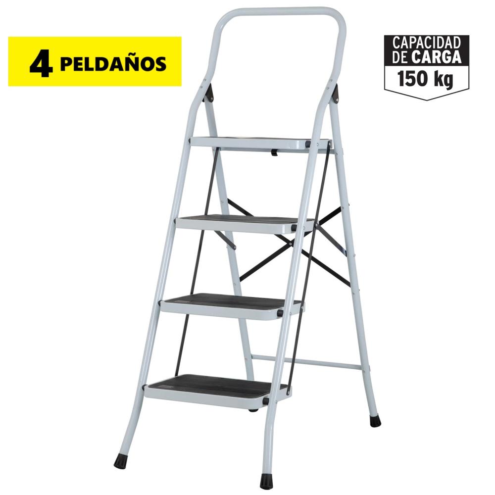 Escalera Tubular Plegable 4 Peldaños Pretul 24122 Escalera Tubular Plegable 4 Peldaños Pretul 24122
