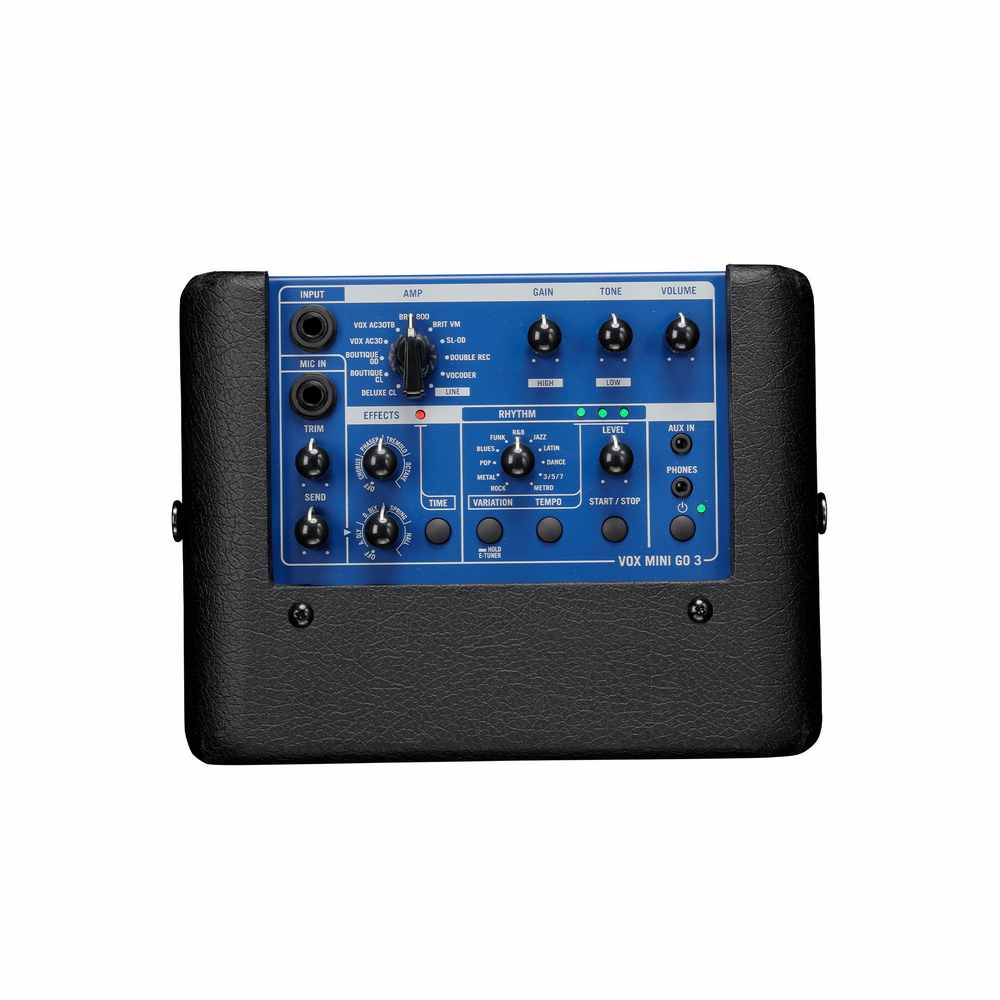 Combo para Guitarra - VOX - MINI GO 3 VMG-3 BL - Azul Combo para Guitarra - VOX - MINI GO 3 VMG-3 BL - Azul