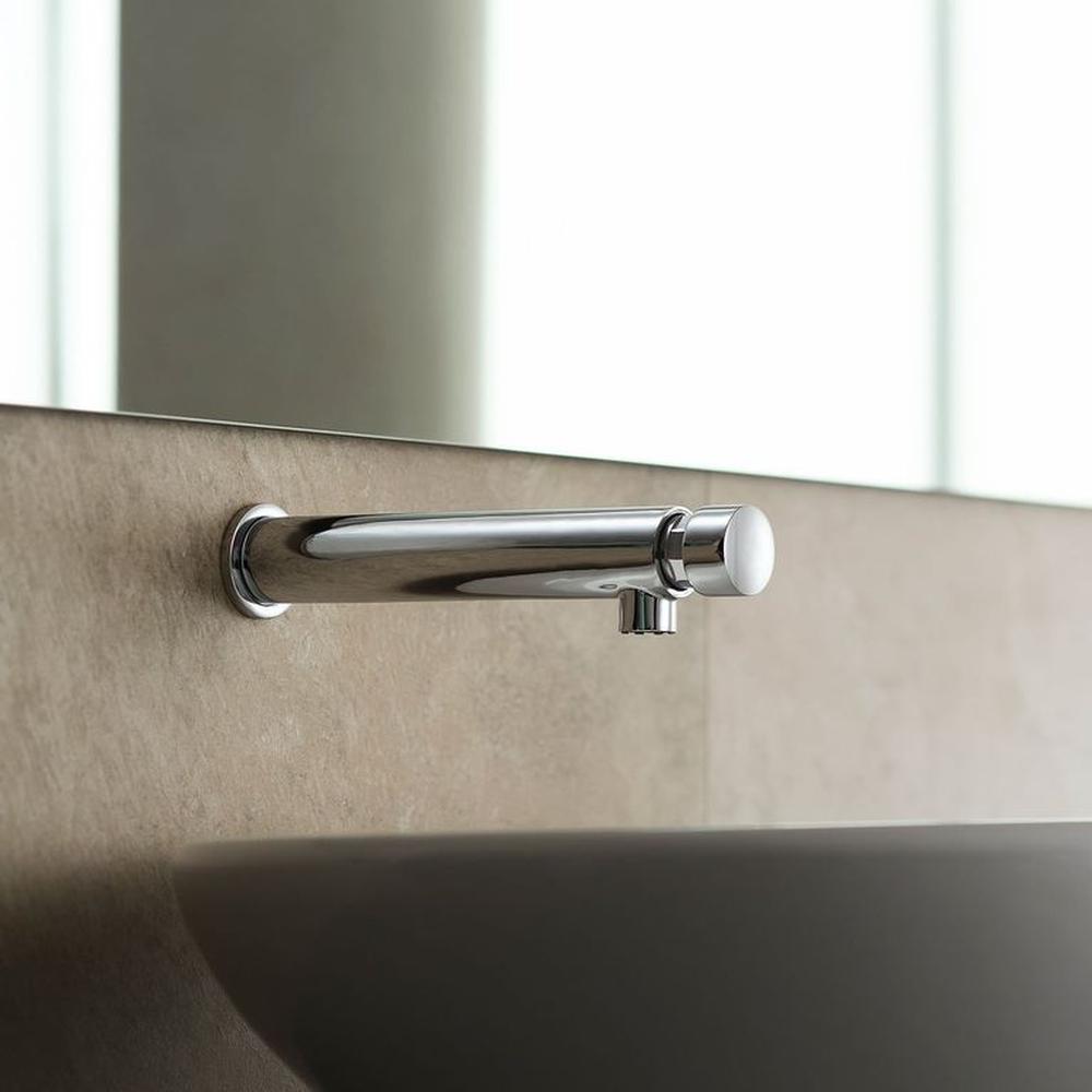 Llave para lavatorio pared larga temporizada hecho en bronce Vainsa Llave para lavatorio pared larga temporizada hecho en bronce Vainsa